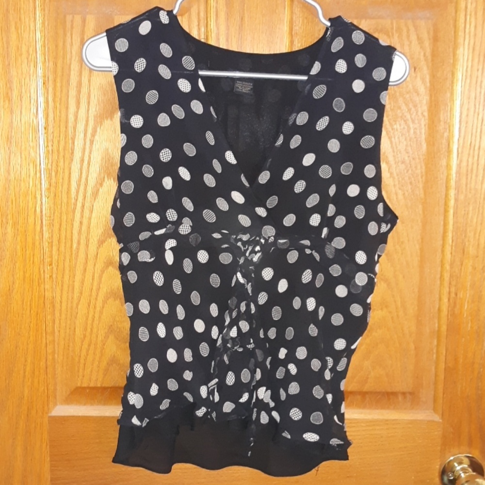 Pokadot top